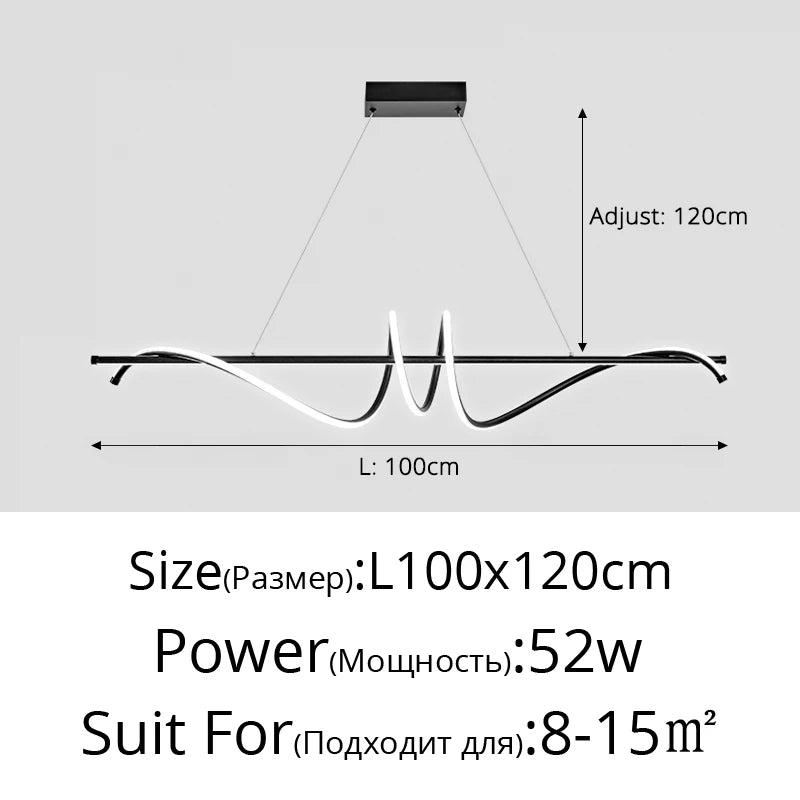 Ayla Orbit Aluminum Pendant Light – Dimmable – product detail 11