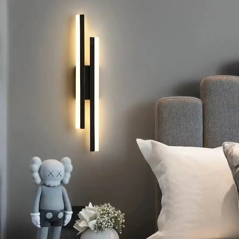 Noor Line Copper Wall Sconce – Dimmable – product detail 3