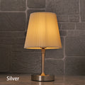 Metal Table Lamp – Modern Minimalist Cordless Rechargeable for Bedside, Restaurant Table, Hotel Room | Zaria Grove by Evenlyr