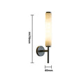 Ayla Orbit Natural Marble Wall Sconce – Vintage – product detail 7