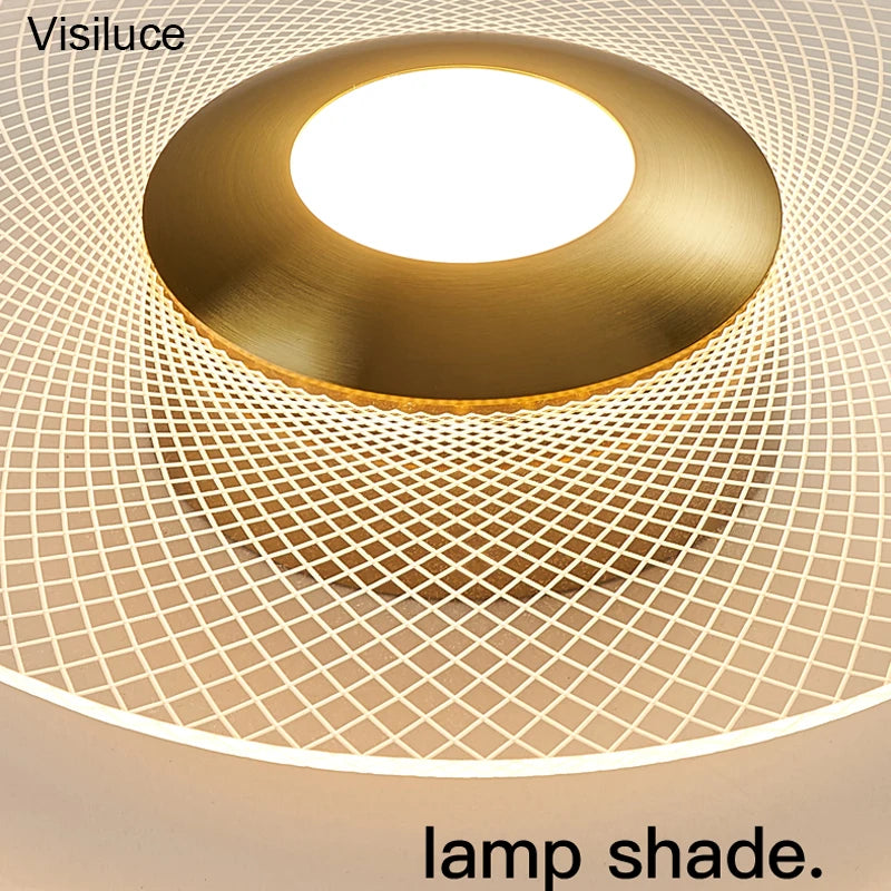 Helios Modern Flush-Mount Ceiling Light for Hallway – detail view 5