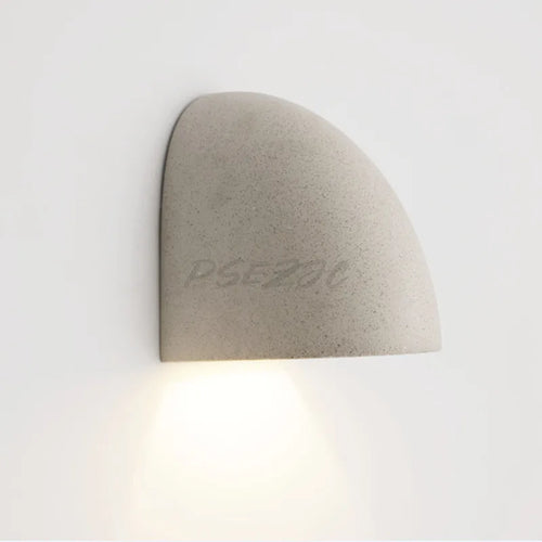 Ceramic Wall Sconce – Industrial Modern for Bedroom, Hallway, Living Room | Kaelis Dome by Evenlyr
