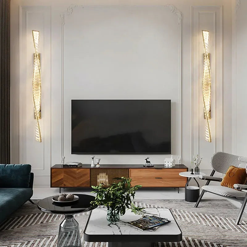 Isolde Veil Crystal Wall Sconce – product view 2