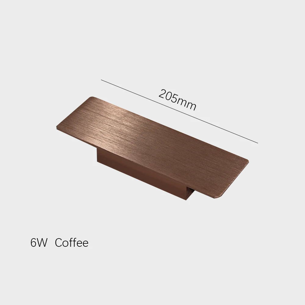 Arco Form Aluminum Wall Sconce – Modern – product detail 12