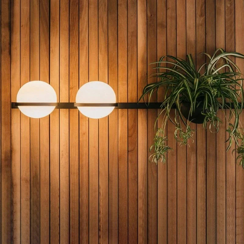 Giselle Arc Sculptural Acrylic Wall Sconce – product view 3