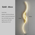Cora Sculpt Aluminum Wall Sconce – Dimmable – product detail 7