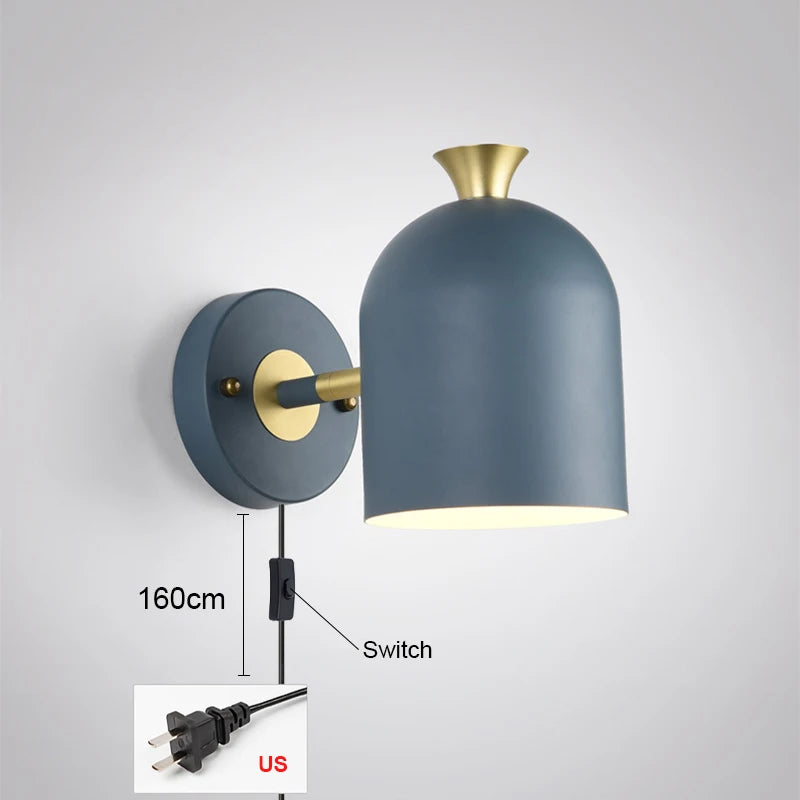 Damaris Arc Metal Wall Sconce