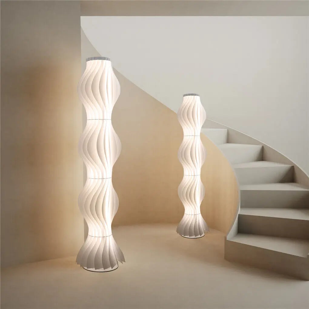 Iris Fold Aluminum Floor Lamp – Dimmable – product detail 5