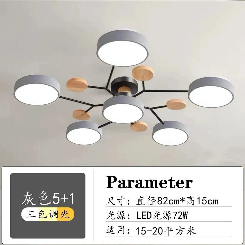 Floris Arc Dimmable Aluminum Chandelier – product view 14