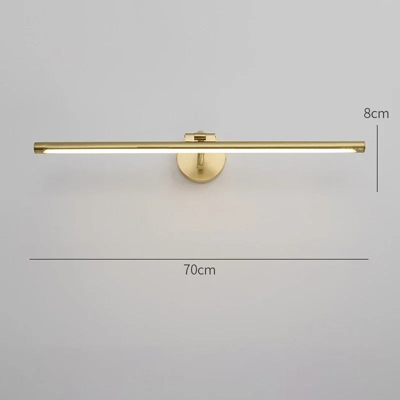 Designer LED Bathroom Vanity & Mirror Light – Modern LED for Bathroom, Bedroom & Bedside | Oriana Contour by Evenlyr