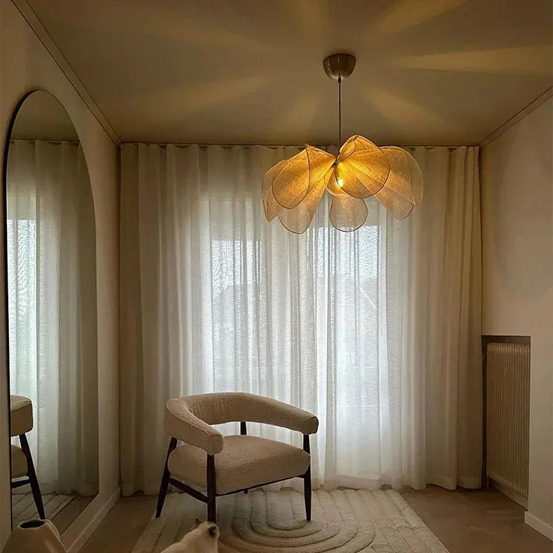 Amaris Arc Fabric Pendant Light – product view 4