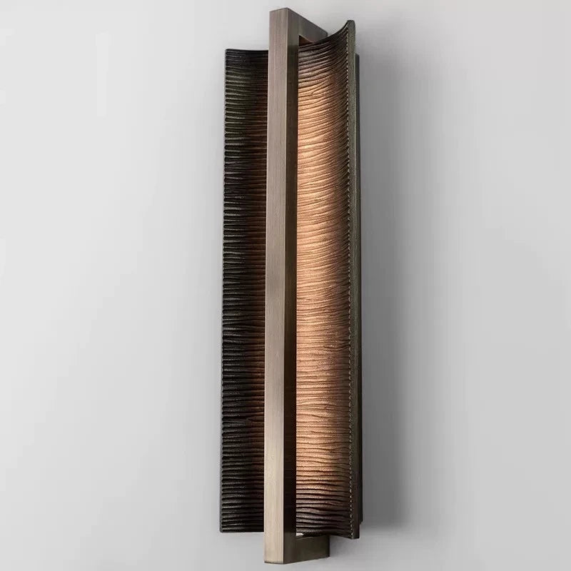 Dorian Veil Copper Wall Sconce – product view 2