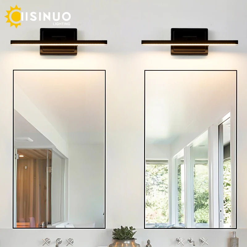 Juniper Dimmable LED Bathroom Mirror Light for Vanity Area