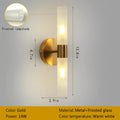 Olea Drift Glass Wall Sconce – Modern – product detail 7