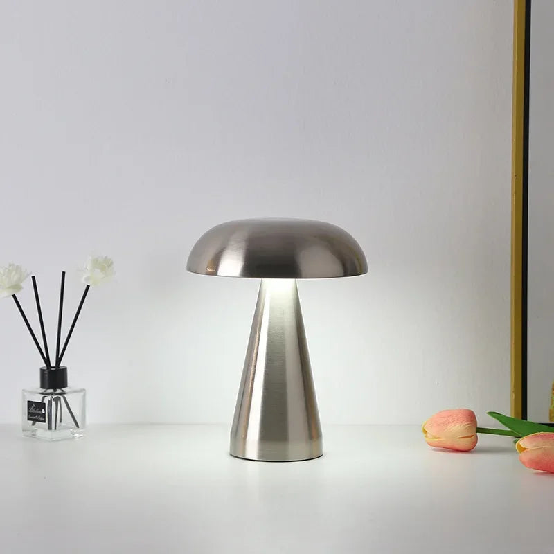 Designer Table Lamp – Modern Minimalist Cordless Rechargeable for Bedside, Restaurant Table, Hotel Room | Amaris Column by