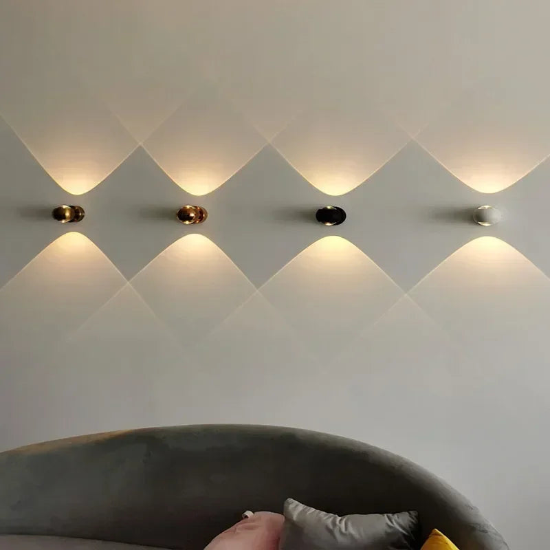Glass Wall Sconce – Nordic Modern for Bedroom, Hallway, Living Room | Delphine Beam by Evenlyr