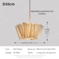 Fabric Chandelier – Wabi-Sabi Vintage LED for Living Room, Restaurant & Café, Office & Study | Celia Halo by Evenlyr
