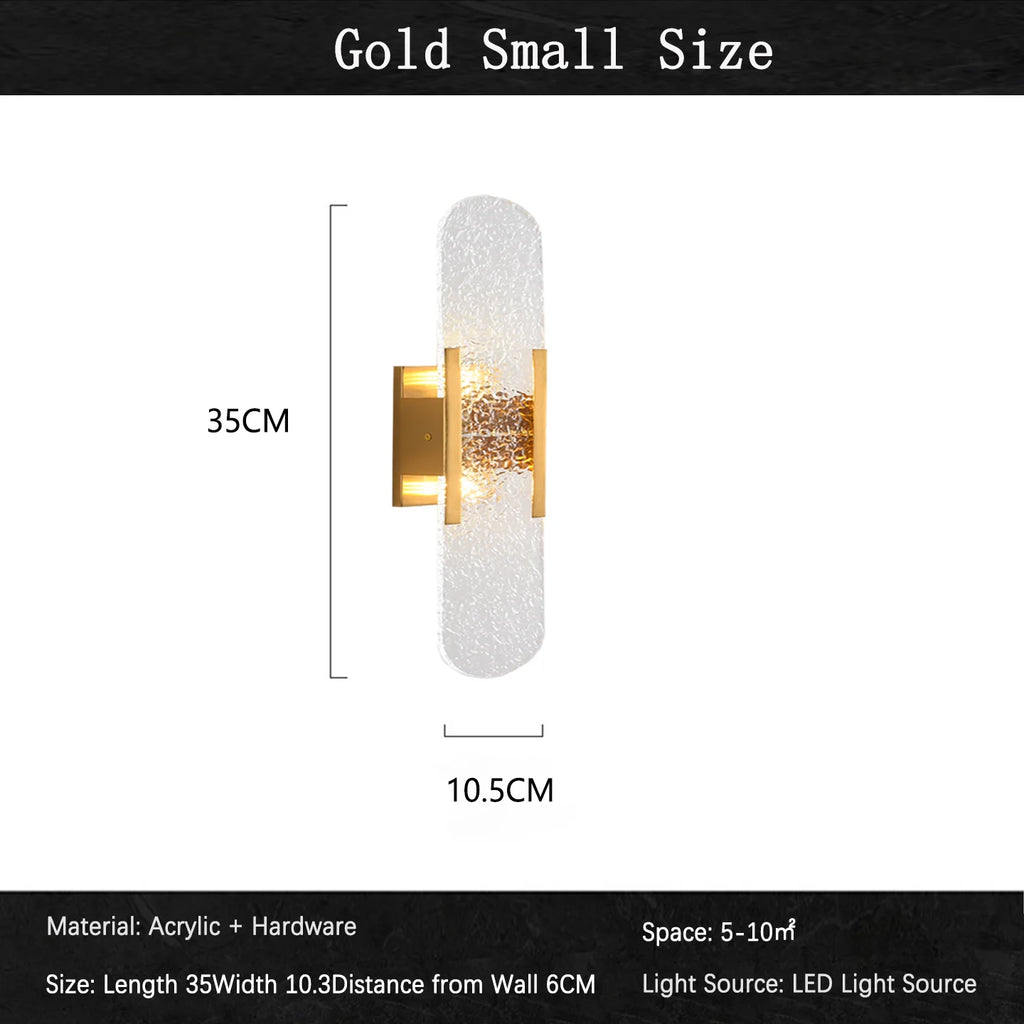 Kaia Ribbon Marble Wall Sconce – Nordic – product detail 10