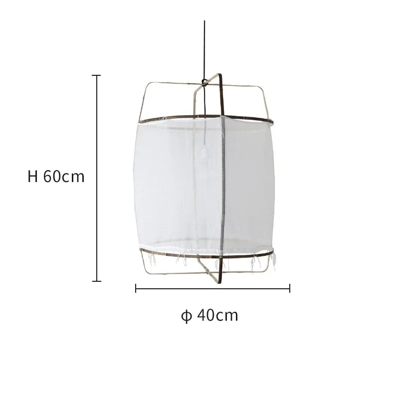 Fabric Chandelier – Wabi-Sabi Japanese for Dining Room & Kitchen, Restaurant & Café | Maris Frame by Evenlyr