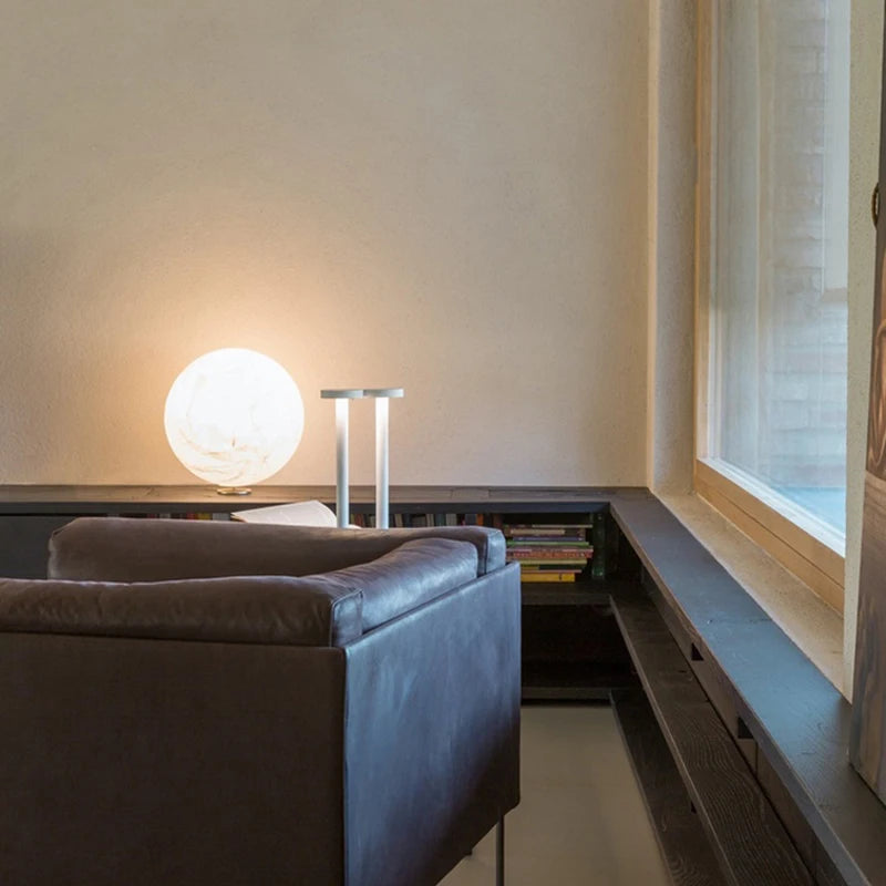 Paper Floor Lamp – Modern Minimalist for Living Room, Bedroom, Reading Corner | Aurelia Cascade by Evenlyr