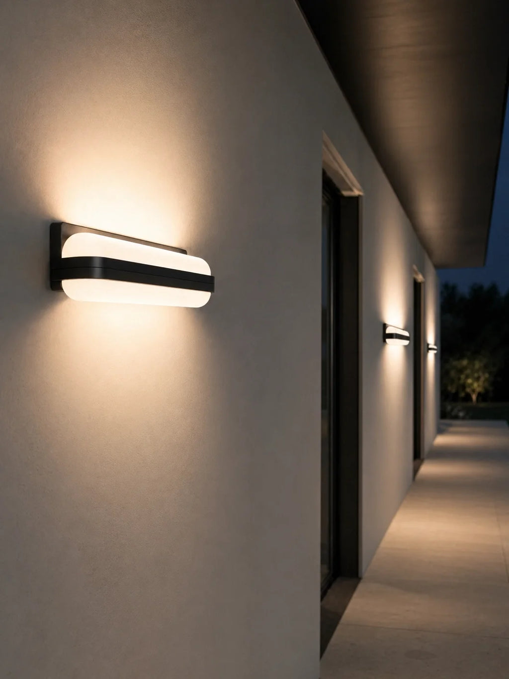 Kensley Up & Down Beam Outdoor Wall Light for Porch – IP65