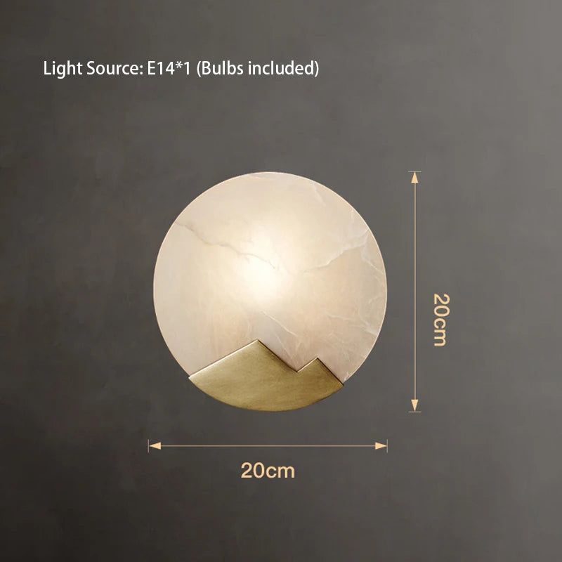 Quilla Halo Dimmable Alabaster Pendant Light – product view 7