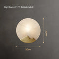 Quilla Halo Dimmable Alabaster Pendant Light – product view 7
