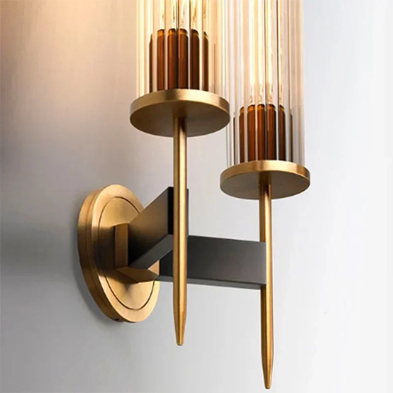 Brass Bedside Reading Wall Light – detail view 4