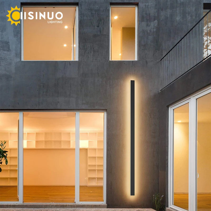 Aurelia Long Outdoor Wall Lantern for Garage