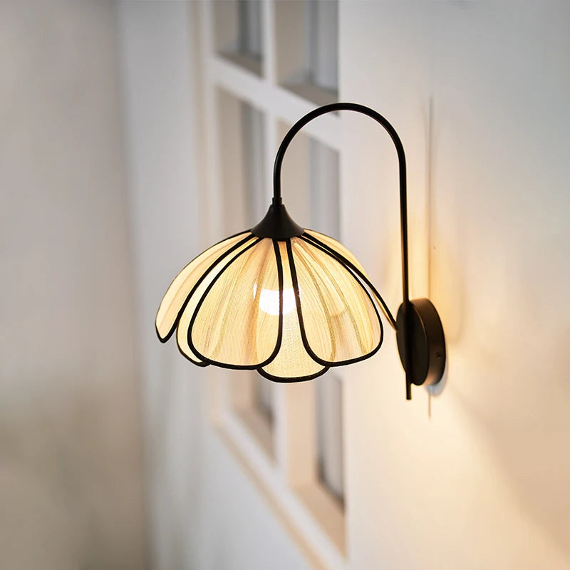 Isolde Halo Metal Wall Sconce – Japanese Metal Wall Sconces for Restaurant