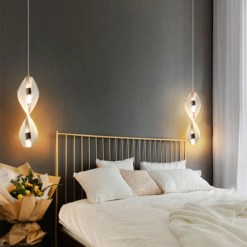 Brielle Contour Acrylic Wall Sconce – product view 2
