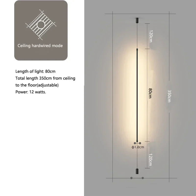 Arden Arc Iron Pendant Light – Minimalist – product detail 6