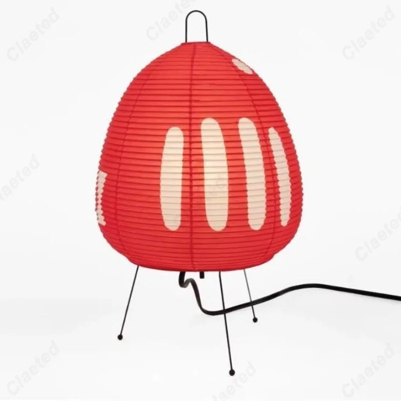 Rice Paper Floor Lamp – Vintage Modern for Living Room, Bedroom, Reading Corner | Solenne Cascade by Evenlyr
