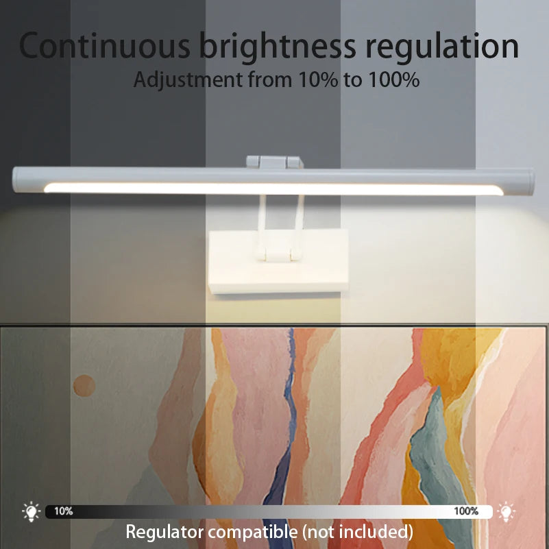 Aurelia Tricolor Memory LED Vanity Mirror Light – detail view 3