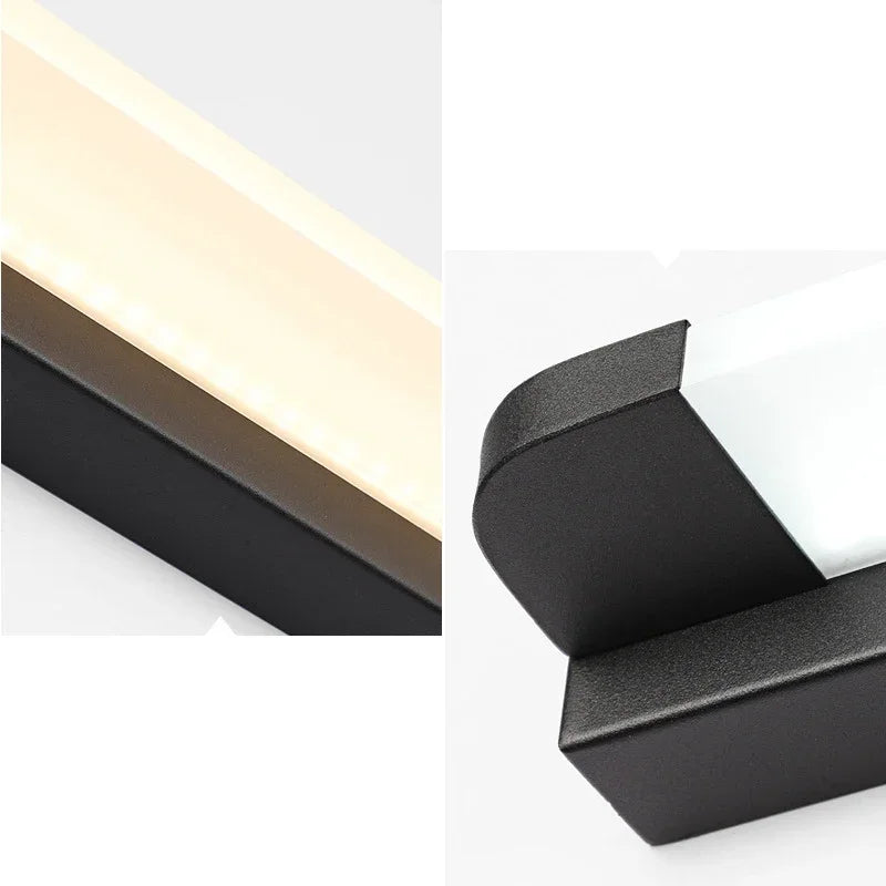 Ilaria Long Stainless Steel LED Vanity Light Bar – Daylight