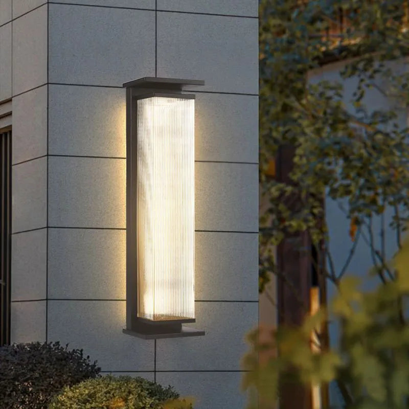 Tivoli IP65 Solar Outdoor Wall Light for Exterior Wall