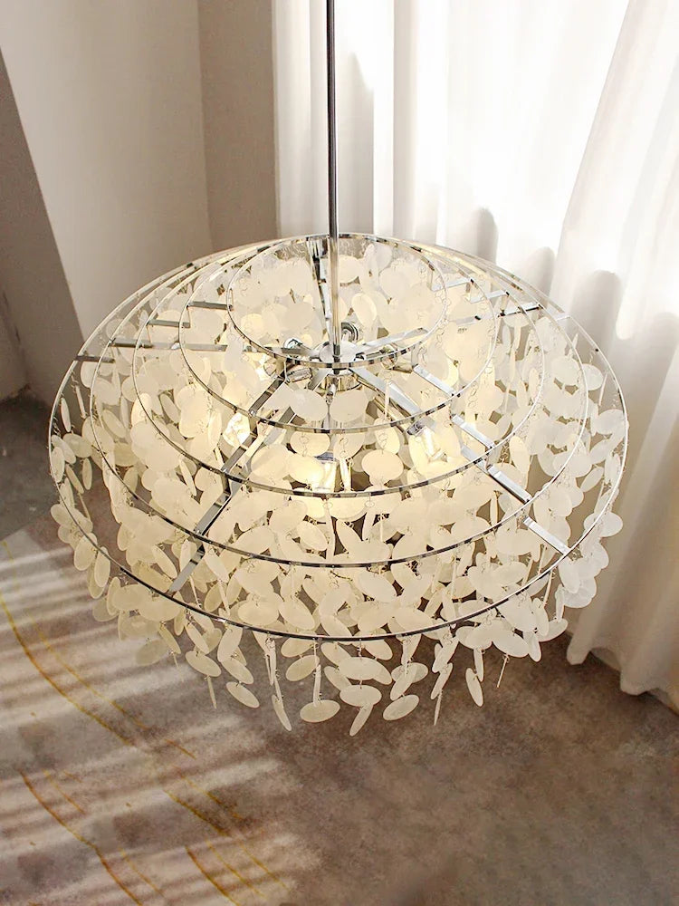 Fiore Arc Sculptural Metal Pendant Light – product view 4