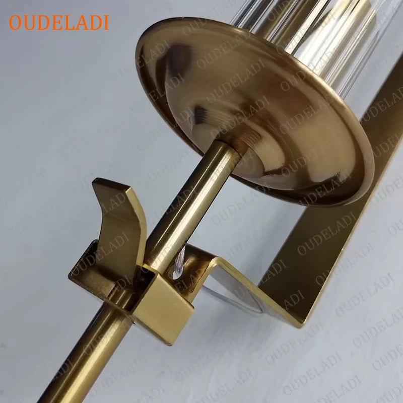 Nordic Brass Outdoor Wall Light – detail view 5