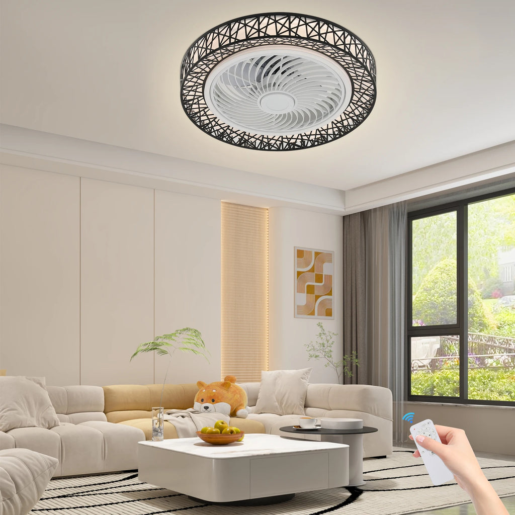 Liora 48W 6-Speed Ceiling Fan Light – 3-Color Remote