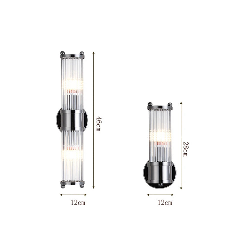 Gold Modern Brass Wall Sconce – detail view 4