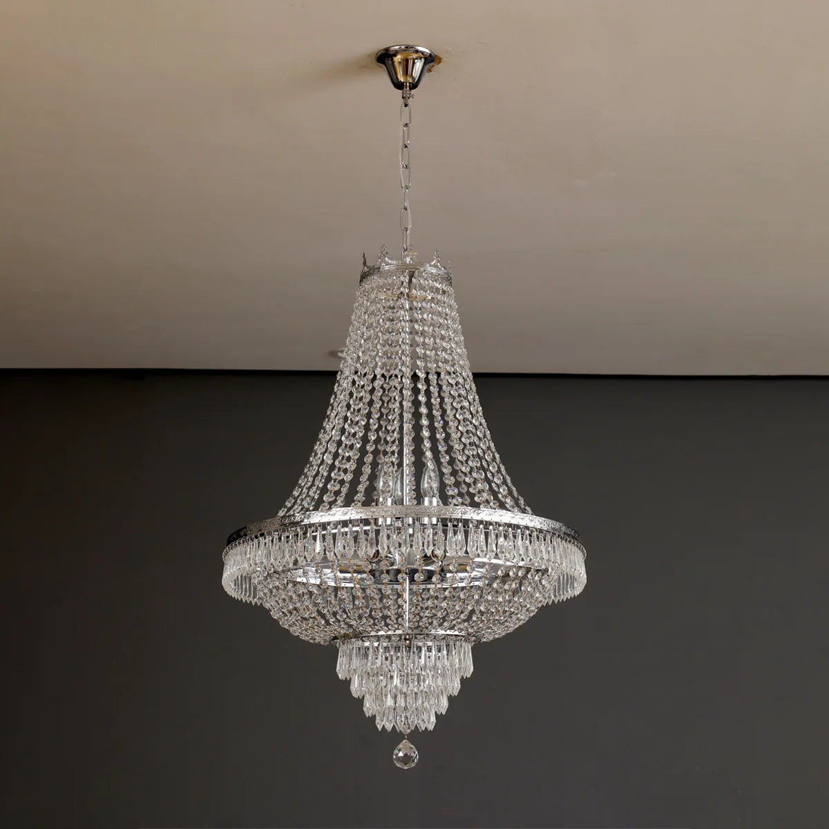 Zorin Arc Crystal Pendant Light – product view 3
