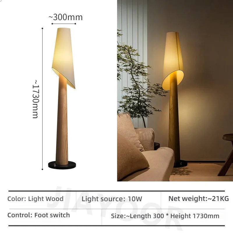 Phaedra Halo Fabric Floor Lamp – product view 8