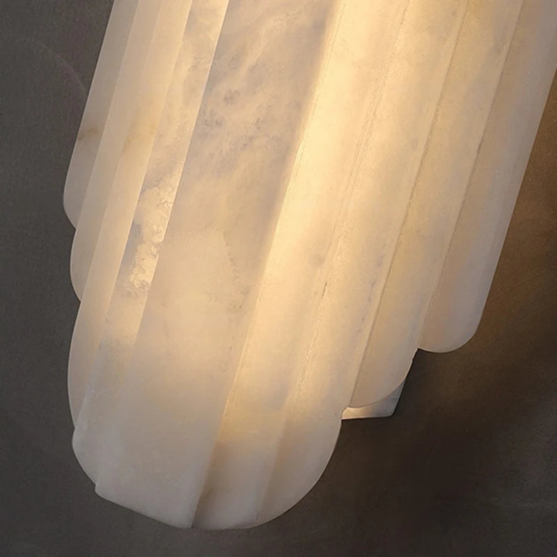 Liora Spanish Alabaster Wall Sconce for Stairway – Luxury – detail view 6