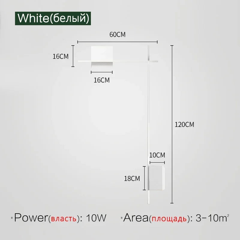 Orlena Nordic Modern Wall Sconce for Hallway – Minimalist