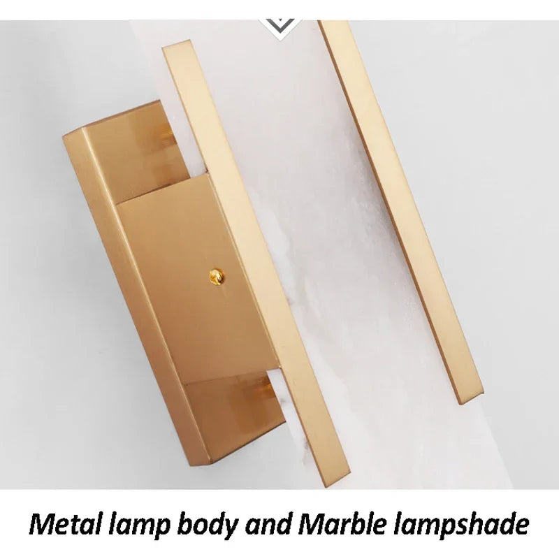Maelis Halo Marble Wall Sconce – product view 5