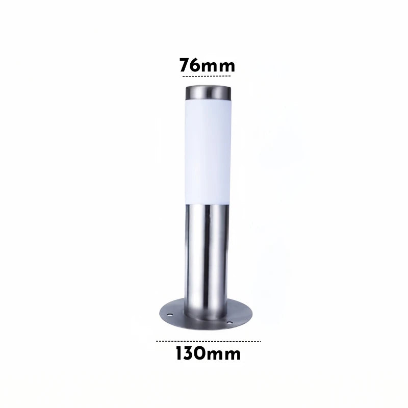 Kensley 15W Stainless Steel Garden Pillar Light – detail view 8