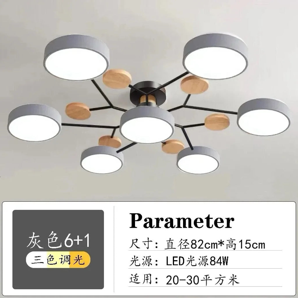 Floris Arc Dimmable Aluminum Chandelier – product view 19