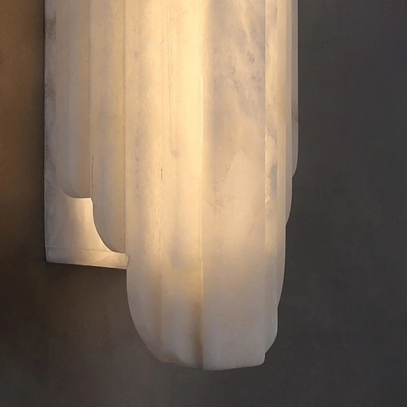 Liora Spanish Alabaster Wall Sconce for Stairway – Luxury – detail view 5