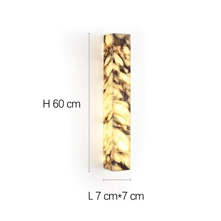 Oriana Veil Dimmable Marble Wall Sconce – product view 9