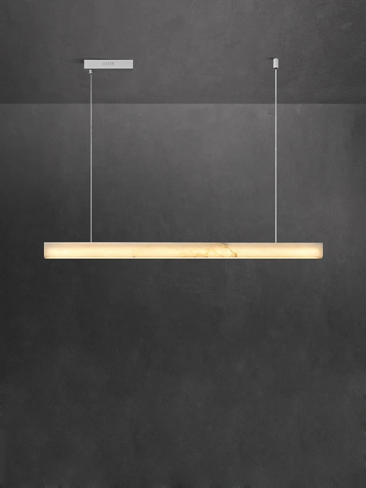 Aurelia Spiral Natural Marble Chandelier – Dimmable – product detail 2